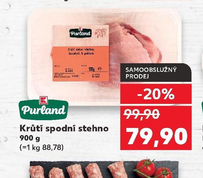 Krůtí spodní stehno