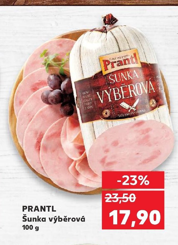 PRANTL Šunka výběrová 100 g