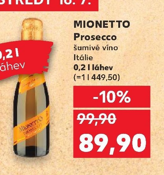 MIONETTO Prosecco