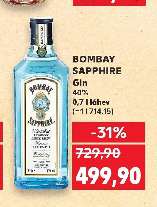 BOMBAY SAPPHIRE Gin