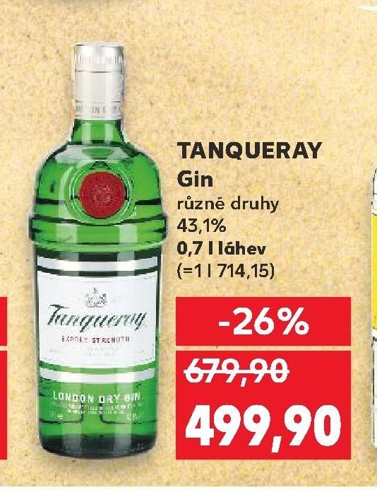 TANQUERAY Gin