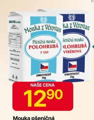 Mouka pšeničná polohrubá