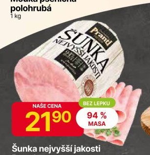 Šunka nejvyšší jakosti Prantl
