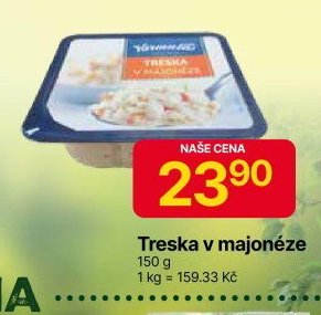 Treska v majonéze