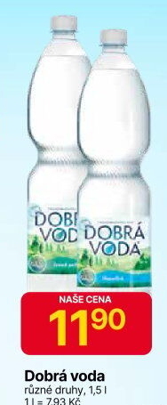 Přírodní voda Dobrá voda