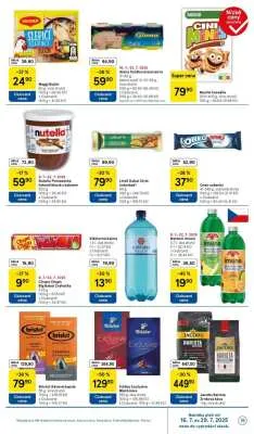 akční leták Tesco 16.7.2025-22.7.2025