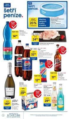 akční leták Tesco 16.7.2025-22.7.2025