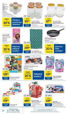 akční leták Tesco 16.7.2025-22.7.2025