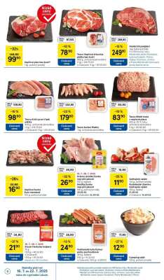 akční leták Tesco 16.7.2025-22.7.2025