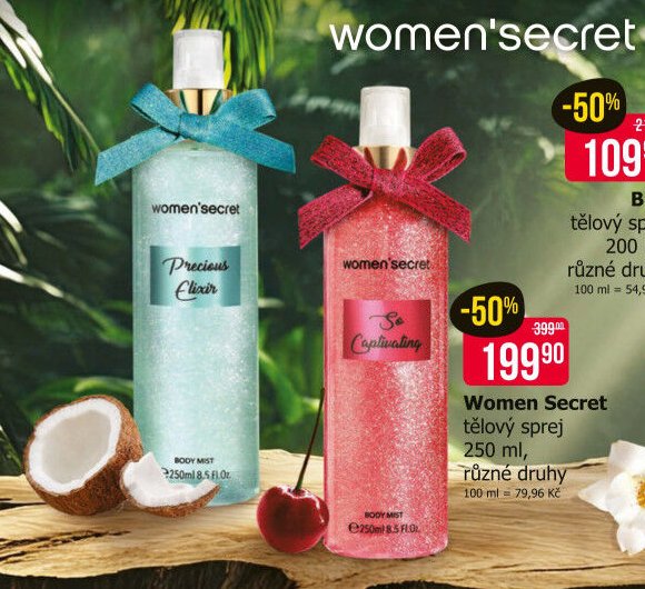 Women Secret tělový sprej 250 ml