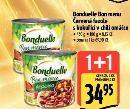 Fazole Mexicana Bon Menu Bonduelle