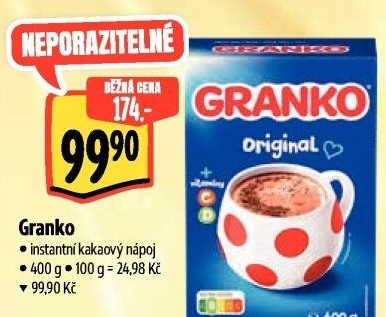 Instantní kakao Granko Orion