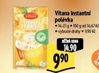 Instantní polévky Vitana