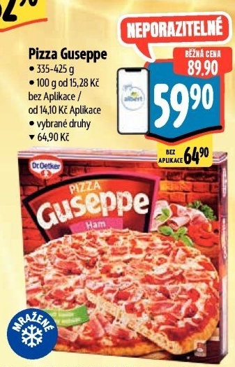 Pizza mražená Guseppe Dr. Oetker