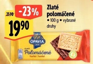 Zlaté polomáčené Opavia