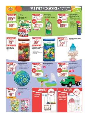 akční leták Globus 16.7.2025-22.7.2025