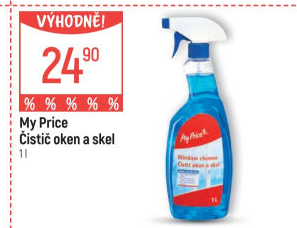 Čistič oken My Price