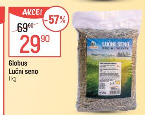 Luční seno Globus