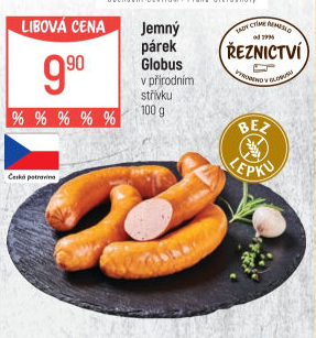 Párky jemné Globus