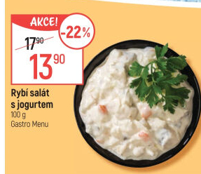 Salát rybí s jogurtem