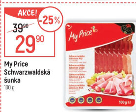 Šunka schwarzwaldská My Price