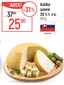 Sýr Koliba uzená 30%