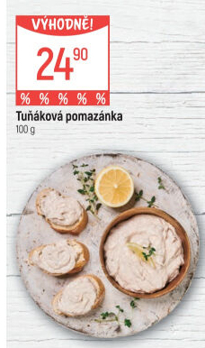 Tuňáková pomazánka Globus