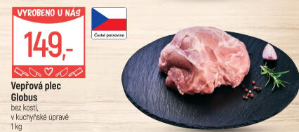Vepřová plec bez kosti Globus