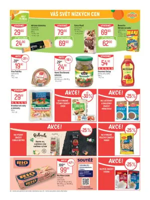 akční leták Globus 16.7.2025-22.7.2025