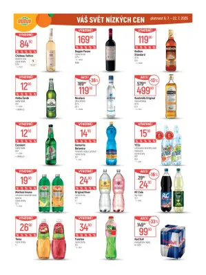 akční leták Globus 16.7.2025-22.7.2025