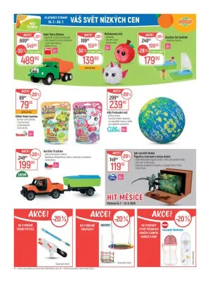 akční leták Globus 16.7.2025-22.7.2025