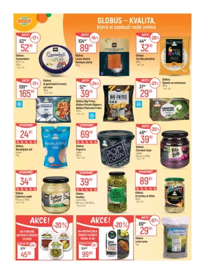 akční leták Globus 16.7.2025-22.7.2025