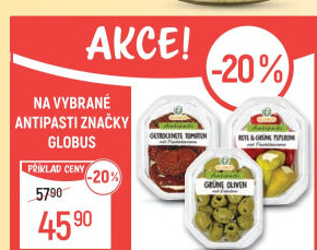 Antipasti variace Globus