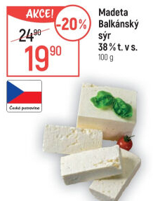 Balkánský sýr Madeta