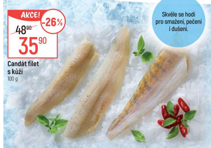 Candát filety