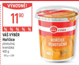 Hořčice kremžská Váš Výběr