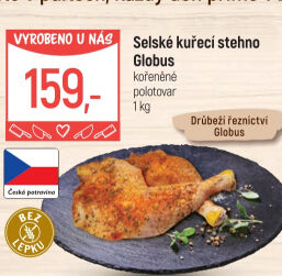 Selské kuřecí stehna kořeněné Globus