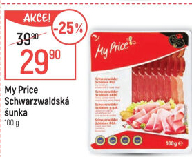 Šunka schwarzwaldská My Price