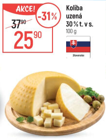 Sýr Koliba uzená 30%