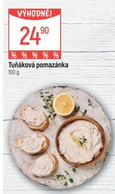 Tuňáková pomazánka Globus