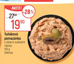 Tuňáková pomazánka s olivami