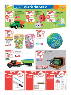 akční leták Globus 16.7.2025-22.7.2025