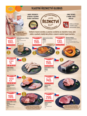 akční leták Globus 16.7.2025-22.7.2025
