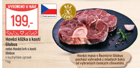 Hovězí kližka s kostí Globus