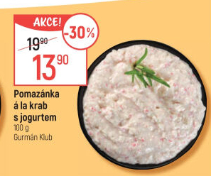 Pomazánka a la krab s jogurtem