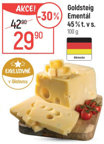 Sýr Ementál 45 % Goldsteig