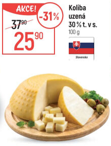 Sýr Koliba uzená 30%