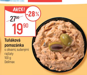 Tuňáková pomazánka s olivami