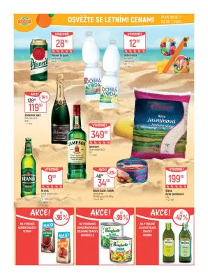 akční leták Globus 16.7.2025-22.7.2025