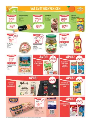 akční leták Globus 16.7.2025-22.7.2025